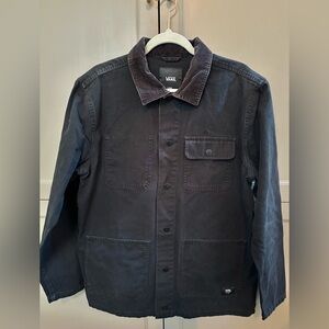 Vans Men's Drill Chore Coat Jacket Black/Large